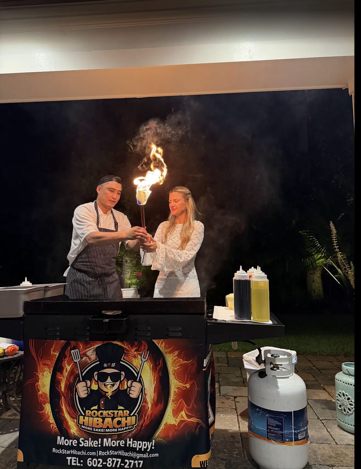 Private hibachi catering in Oshawa, ON
